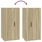 vidaXL Mueble para TV de pared roble Sonoma 40x34,5x80 cm vidaXL Mueble para TV de pared roble Sonoma 40x34,5x80 cm