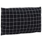 vidaXL Cojines para palés 3 piezas tela Oxford a cuadros negros vidaXL Cojines para palés 3 piezas tela Oxford a cuadros negros