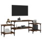 vidaXL Mueble para TV madera contrachapada roble marrón 157x35x52 cm vidaXL Mueble para TV madera contrachapada roble marrón 157x35x52 cm