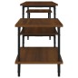 vidaXL Mueble para TV madera contrachapada roble marrón 157x35x52 cm vidaXL Mueble para TV madera contrachapada roble marrón 157x35x52 cm