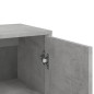 vidaXL Aparador de madera de ingeniería gris hormigón 60x31x84 cm vidaXL Aparador de madera de ingeniería gris hormigón 60x31x84 cm