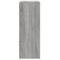 vidaXL Aparador de madera de ingeniería gris Sonoma 60x31x84 cm vidaXL Aparador de madera de ingeniería gris Sonoma 60x31x84 cm