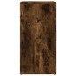 vidaXL Aparador de madera de ingeniería roble ahumado 59x39x80 cm vidaXL Aparador de madera de ingeniería roble ahumado 59x39x80 cm