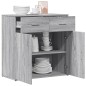 vidaXL Aparador de madera de ingeniería gris Sonoma 79x38x80 cm vidaXL Aparador de madera de ingeniería gris Sonoma 79x38x80 cm