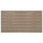 vidaXL Mesa de jardín de ratán sintético gris 120x70x66 cm vidaXL Mesa de jardín de ratán sintético gris 120x70x66 cm