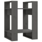 vidaXL Estantería/divisor de espacios madera pino gris 41x35x57 cm vidaXL Estantería/divisor de espacios madera pino gris 41x35x57 cm