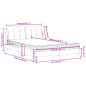vidaXL Cama con colchón cuero sintético blanco 140x200 cm