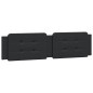 vidaXL Cama con colchón cuero sintético negro 160x200 cm vidaXL Cama con colchón cuero sintético negro 160x200 cm