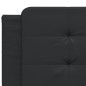 vidaXL Cama con colchón cuero sintético negro 160x200 cm vidaXL Cama con colchón cuero sintético negro 160x200 cm