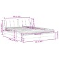 vidaXL Cama con colchón cuero sintético negro 160x200 cm vidaXL Cama con colchón cuero sintético negro 160x200 cm