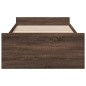 vidaXL Cama con cajones madera de ingeniería marrón roble 90x190 cm vidaXL Cama con cajones madera de ingeniería marrón roble 90x190 cm