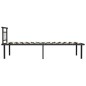 vidaXL Estructura de cama de metal negro 90x200 cm vidaXL Estructura de cama de metal negro 90x200 cm