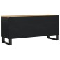 vidaXL Mueble de TV madera mango y madera contrachapada 100x33x46 cm vidaXL Mueble de TV madera mango y madera contrachapada 100x33x46 cm