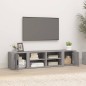 vidaXL Mueble TV 2 uds madera contrachapada gris Sonoma 80x31,5x36 cm vidaXL Mueble TV 2 uds madera contrachapada gris Sonoma 80x31,5x36 cm