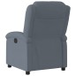 vidaXL Sillón reclinable eléctrico de terciopelo gris oscuro vidaXL Sillón reclinable eléctrico de terciopelo gris oscuro