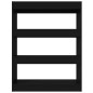 vidaXL Estantería/divisor madera contrachapada negro 80x30x103 cm vidaXL Estantería/divisor madera contrachapada negro 80x30x103 cm
