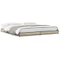 vidaXL Estructura cama madera ingeniería metal roble Sonoma 180x200 cm vidaXL Estructura cama madera ingeniería metal roble Sonoma 180x200 cm