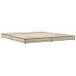 vidaXL Estructura cama madera ingeniería metal roble Sonoma 180x200 cm vidaXL Estructura cama madera ingeniería metal roble Sonoma 180x200 cm
