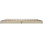 vidaXL Estructura cama madera ingeniería metal roble Sonoma 180x200 cm vidaXL Estructura cama madera ingeniería metal roble Sonoma 180x200 cm