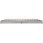 vidaXL Estructura cama madera ingeniería metal gris Sonoma 160x200 cm vidaXL Estructura cama madera ingeniería metal gris Sonoma 160x200 cm