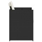 vidaXL Sillas de jardín con cojines 4 unidades ratán sintético negro vidaXL Sillas de jardín con cojines 4 unidades ratán sintético negro