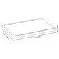 vidaXL Tabla de cortar de bambú 30x20x1,5 cm vidaXL Tabla de cortar de bambú 30x20x1,5 cm
