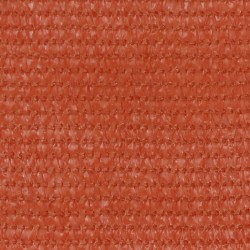 vidaXL Toldo para balcón HDPE naranja 75x300 cm 