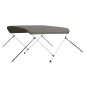 vidaXL Toldo bimini de 2 arcos gris 178x138x96 cm vidaXL Toldo bimini de 2 arcos gris 178x138x96 cm