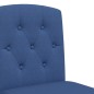 vidaXL Taburetes altos 2 uds madera maciza de caucho y tela vidaXL Taburetes altos 2 uds madera maciza de caucho y tela