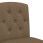 vidaXL Taburetes altos 2 uds madera maciza de caucho y tela vidaXL Taburetes altos 2 uds madera maciza de caucho y tela