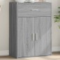 vidaXL Aparador madera de ingeniería gris Sonoma 60x30x84 cm vidaXL Aparador madera de ingeniería gris Sonoma 60x30x84 cm