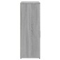 vidaXL Aparador madera de ingeniería gris Sonoma 60x30x84 cm vidaXL Aparador madera de ingeniería gris Sonoma 60x30x84 cm