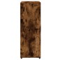 vidaXL Aparador de madera de ingeniería roble ahumado 60x31x84 cm