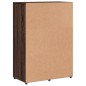vidaXL Aparador de madera de ingeniería roble marrón 60x31x84 cm vidaXL Aparador de madera de ingeniería roble marrón 60x31x84 cm