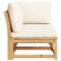vidaXL Set de muebles de jardín 2 piezas con cojines madera acacia vidaXL Set de muebles de jardín 2 piezas con cojines madera acacia