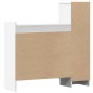 vidaXL Mueble zapatero madera de ingeniería blanco 100,5x28x100 cm vidaXL Mueble zapatero madera de ingeniería blanco 100,5x28x100 cm