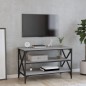 vidaXL Mueble para TV madera contrachapada gris Sonoma 80x40x50 cm vidaXL Mueble para TV madera contrachapada gris Sonoma 80x40x50 cm