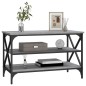 vidaXL Mueble para TV madera contrachapada gris Sonoma 80x40x50 cm vidaXL Mueble para TV madera contrachapada gris Sonoma 80x40x50 cm