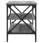vidaXL Mueble para TV madera contrachapada gris Sonoma 80x40x50 cm vidaXL Mueble para TV madera contrachapada gris Sonoma 80x40x50 cm