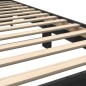 vidaXL Estructura de cama madera de ingeniería y metal negra 75x190 cm vidaXL Estructura de cama madera de ingeniería y metal negra 75x190 cm