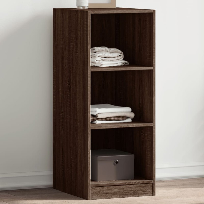 vidaXL Armario de madera de ingeniería marrón roble 48x41x102 cm vidaXL Armario de madera de ingeniería marrón roble 48x41x102 cm