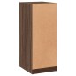vidaXL Armario de madera de ingeniería marrón roble 48x41x102 cm vidaXL Armario de madera de ingeniería marrón roble 48x41x102 cm