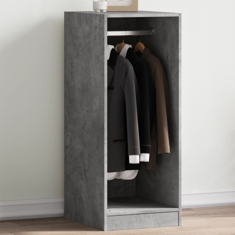 vidaXL Armario de madera de ingeniería gris hormigón 48x41x102 cm vidaXL Armario de madera de ingeniería gris hormigón 48x41x102 cm