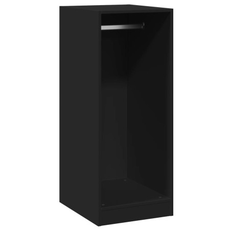 vidaXL Armario de madera de ingeniería negro 48x41x102 cm