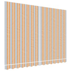 vidaXL Tela de repuesto de toldo rayas de colores 3,5x2,5 m