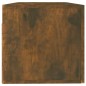 vidaXL Armario pared madera contrachapada roble ahumado 100x36,5x35 cm vidaXL Armario pared madera contrachapada roble ahumado 100x36,5x35 cm