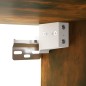 vidaXL Armario pared madera contrachapada roble ahumado 100x36,5x35 cm vidaXL Armario pared madera contrachapada roble ahumado 100x36,5x35 cm