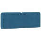 vidaXL Cabecero de cama acolchado terciopelo azul 120 cm vidaXL Cabecero de cama acolchado terciopelo azul 120 cm