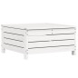 vidaXL Juego de sofás de jardín 10 pzas madera maciza de pino blanco vidaXL Juego de sofás de jardín 10 pzas madera maciza de pino blanco