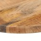 vidaXL Tablero de mesa redondo madera maciza mango rugosa Ø 50x2,5 cm vidaXL Tablero de mesa redondo madera maciza mango rugosa Ø 50x2,5 cm